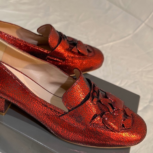 Alberta Ferretti Shoes - Alberta Ferretti Ruby Red Shoes